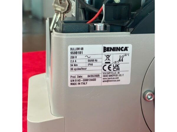 Motor Cổng Trượt BENINCA Bull 8M.P